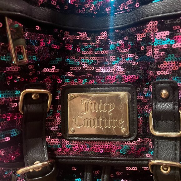 NWOT Beautiful Juicy Couture sparkly backpack main image 12